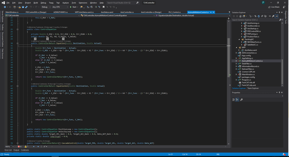 Motion Control Algorithm