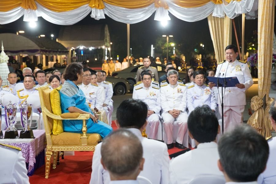 HRH Princess Maha Chakri Sirindhorn graciously presides over the opening ceremony of the Regional Observatory for the Public, Chachoengsao.